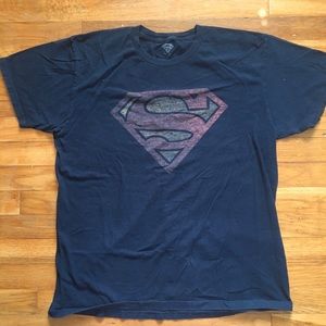 Blue Superman Tee